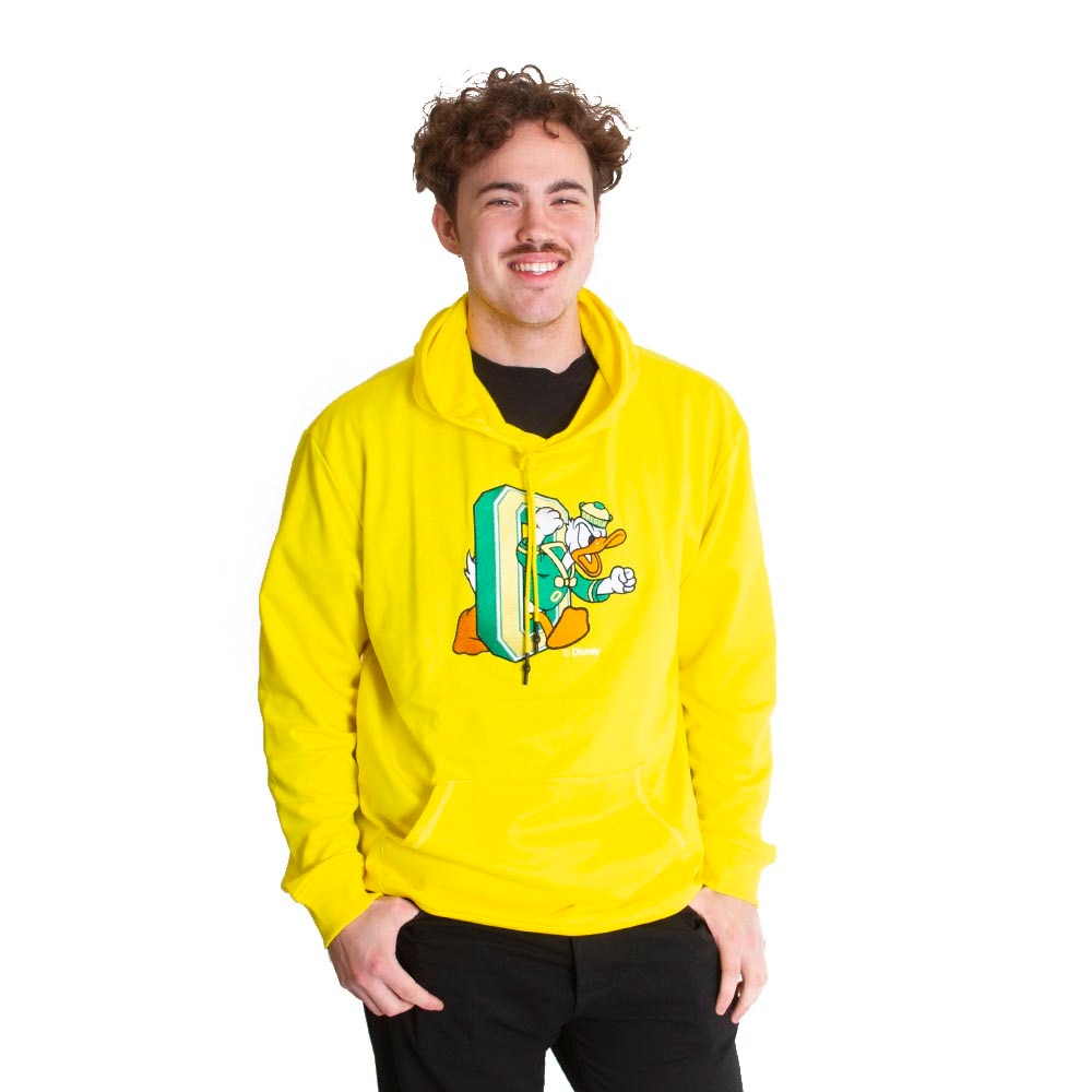 DTO, McKenzie SewOn, Yellow, Hoodie, Men, Unisex, 2023, Full Color, Sweatshirt, 746027